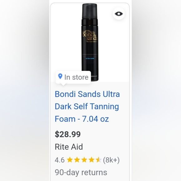 2 x ULTRA DARK SELF TANNING FOAM BOTTLES 6.67 FL.OZ & APPLICATION MITT - Picture 2 of 5